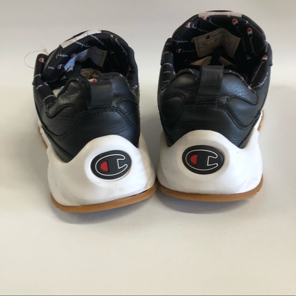 Champion men’s classic sneakers black size 10 - Picture 4 of 11